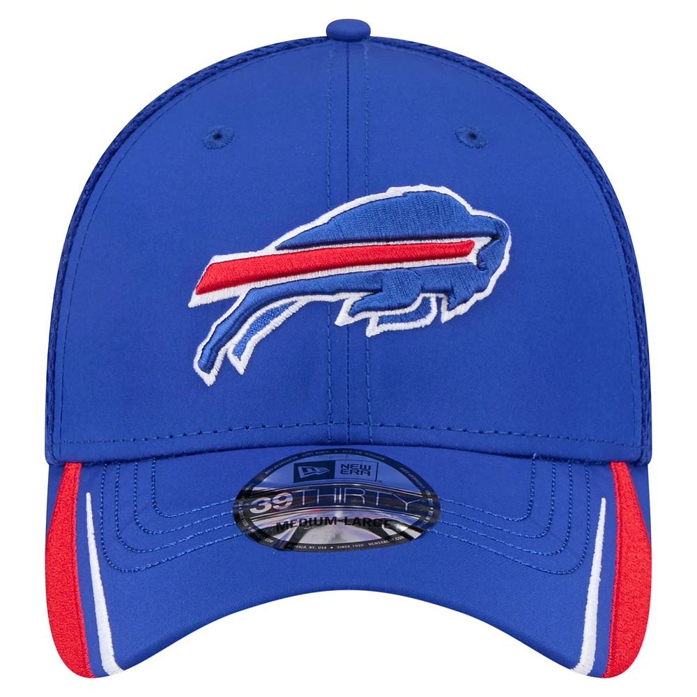 Casquette linéaire 39THIRTY Flex Game Day des Buffalo Bills de New Era pour homme