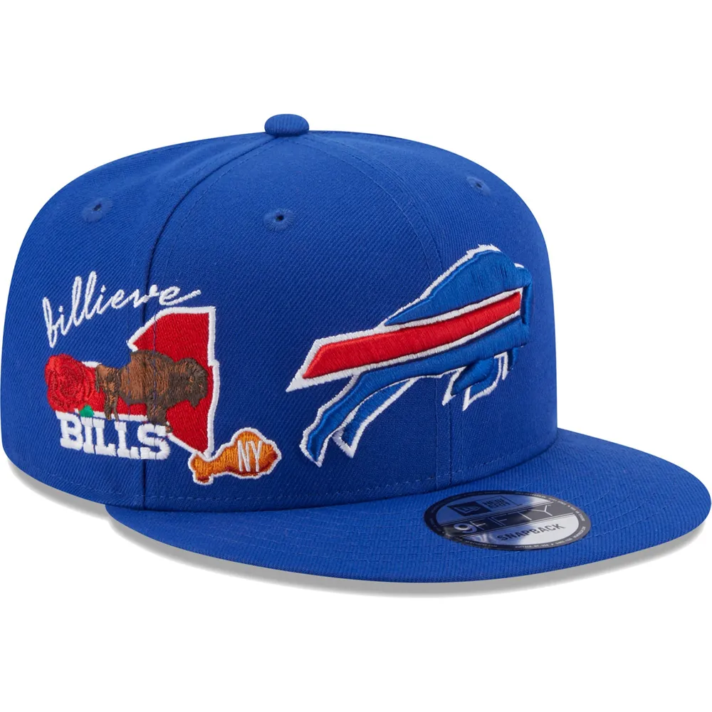 Men's Buffalo Bills New Era Red Omaha 59FIFTY Hat