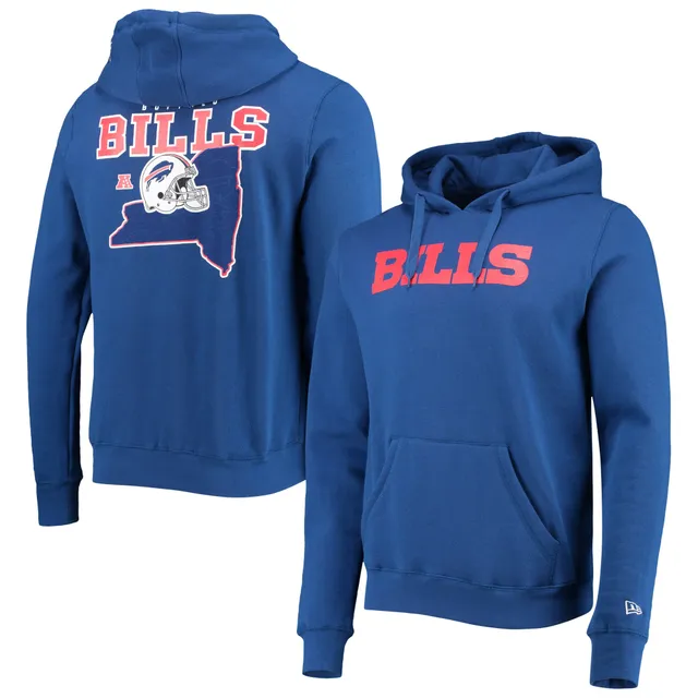 New era NFL Team Logo Buffalo Bills Hoodie Grey