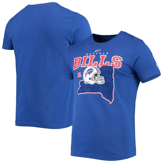 Buffalo Bills New Era Current Raglan Long Sleeve T-Shirt - Royal