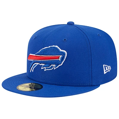 Casquette ajustée New Era Royal Buffalo Bills Main 59FIFTY pour homme