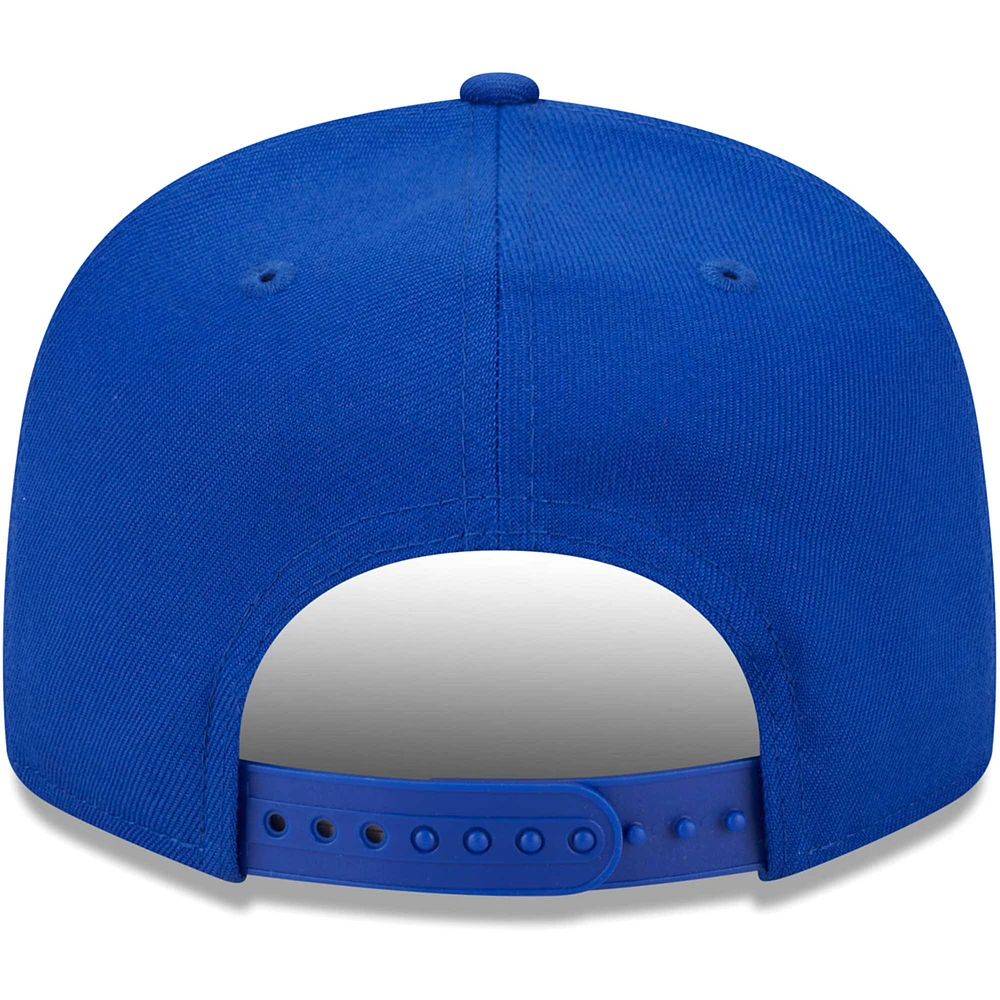 Casquette Snapback 9FIFTY Royal Buffalo Bills Main Script New Era pour homme