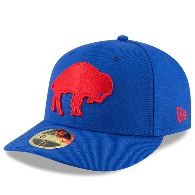 Casquette 59FIFTY classique à profil bas Royal Buffalo Bills Omaha New Era pour homme