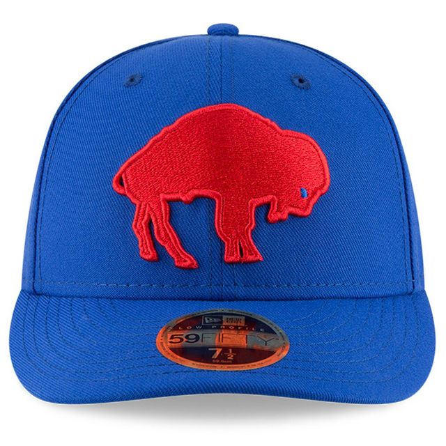 Casquette 59FIFTY classique à profil bas Royal Buffalo Bills Omaha New Era pour homme