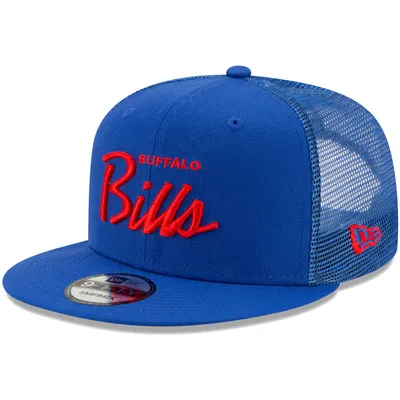 Lids Buffalo Bills '47 Highline Clean Up Trucker Snapback Hat - Royal/White