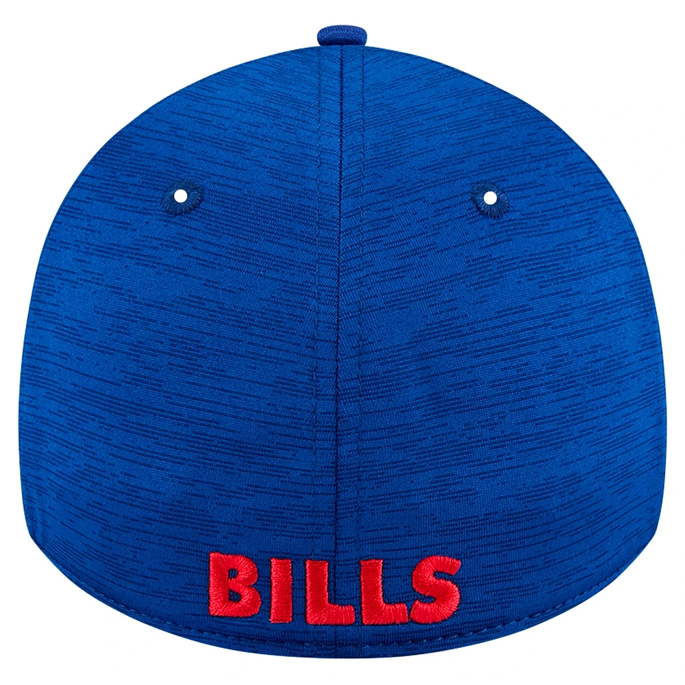 Men's New Era Royal Buffalo Bills Throwback Active Tech 39THIRTY Flex Hat