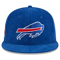 Casquette ajustée 59FIFTY en velours côtelé Royal Buffalo Bills New Era pour hommes