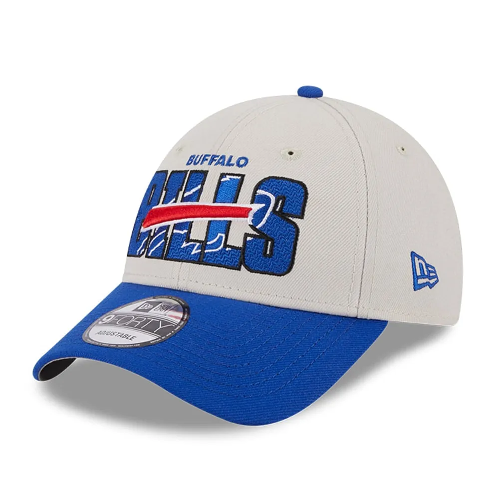 Men's New Era Royal Buffalo Bills 2023 NFL Draft 9FORTY Adjustable Hat