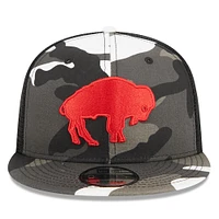 Casquette de camionneur Snapback 9FIFTY New Era Urban Camo Buffalo Bills pour hommes