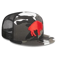 Casquette de camionneur Snapback 9FIFTY New Era Urban Camo Buffalo Bills pour hommes