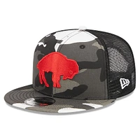 Casquette de camionneur Snapback 9FIFTY New Era Urban Camo Buffalo Bills pour hommes