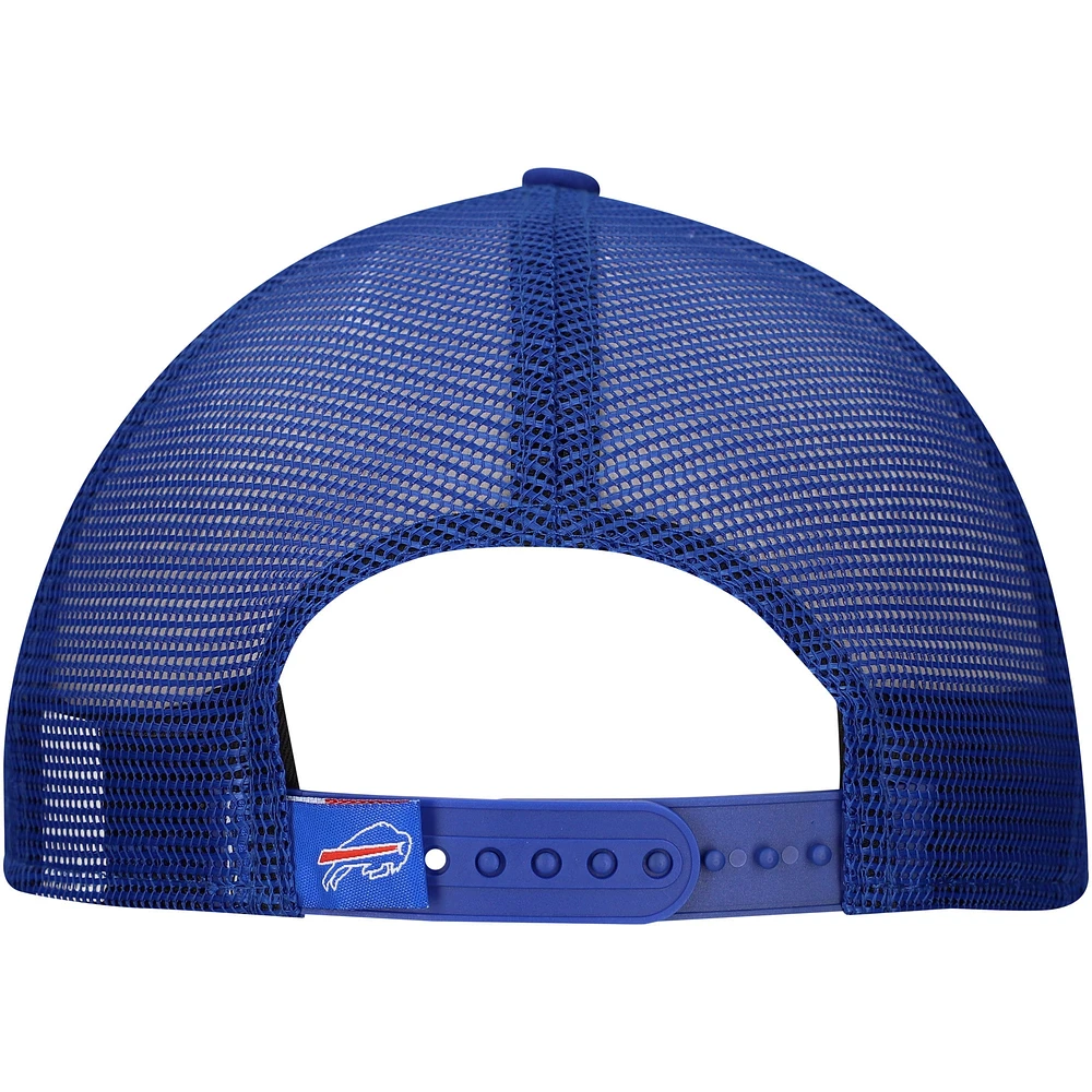 Casquette à visière plate New Era Buffalo Bills blanche/bleue pour homme