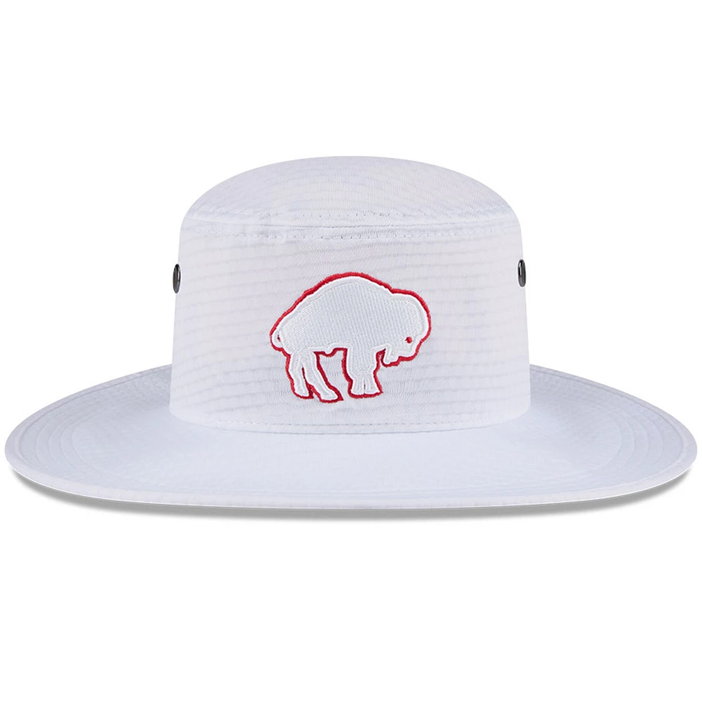 Bob New Era blanc Buffalo Bills 2024 NFL Training Camp Panama pour homme