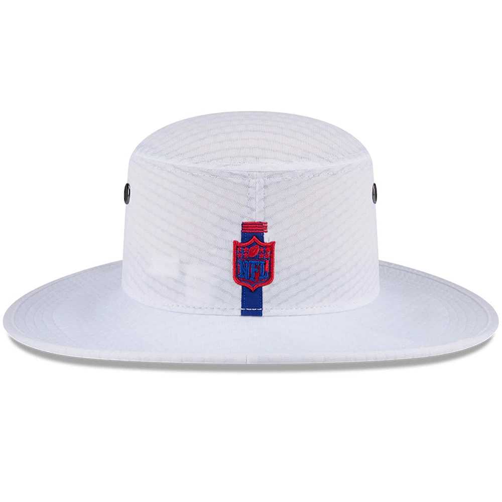 Bob New Era blanc Buffalo Bills 2024 NFL Training Camp Panama pour homme