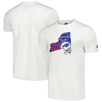 T-shirt pour homme Buffalo Bills Gameday State New Era blanc