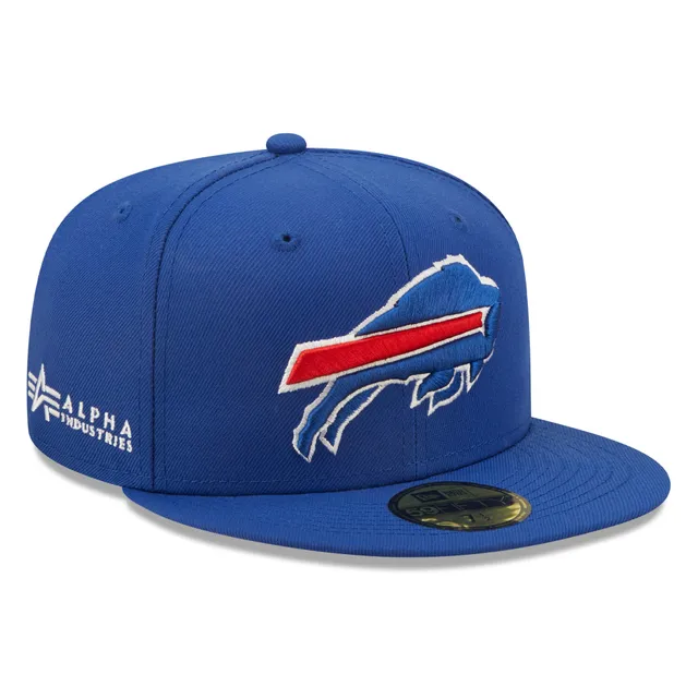 New Era / Men's Buffalo Bills Blue Sideline 2021 Home 39Thirty Stretch Fit  Hat