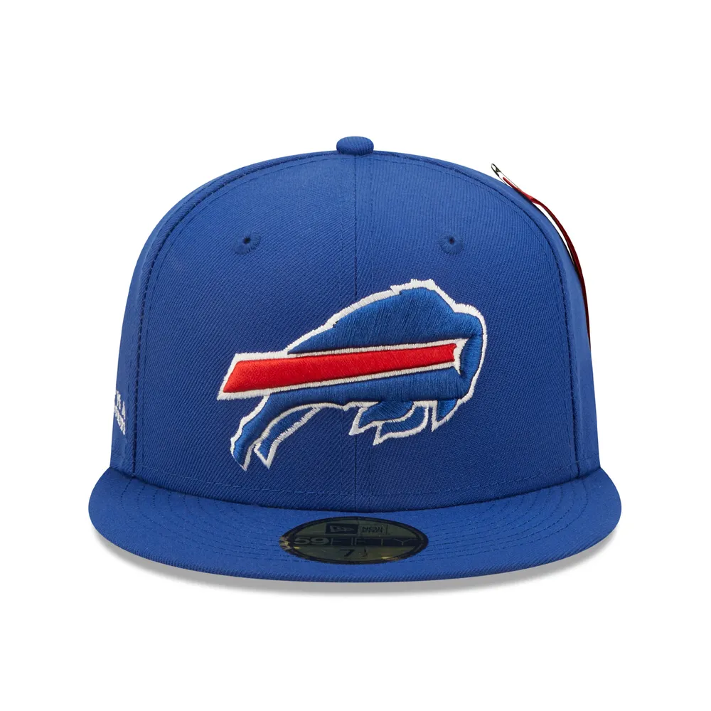 Casquette ajustée New Era x Alpha Industries Royal Buffalo Bills 59FIFTY pour homme