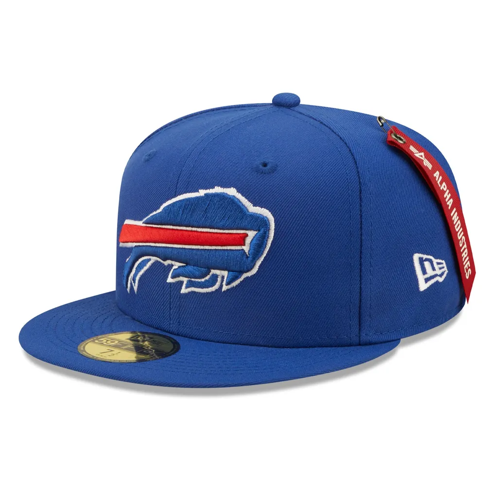 Casquette ajustée New Era x Alpha Industries Royal Buffalo Bills 59FIFTY pour homme