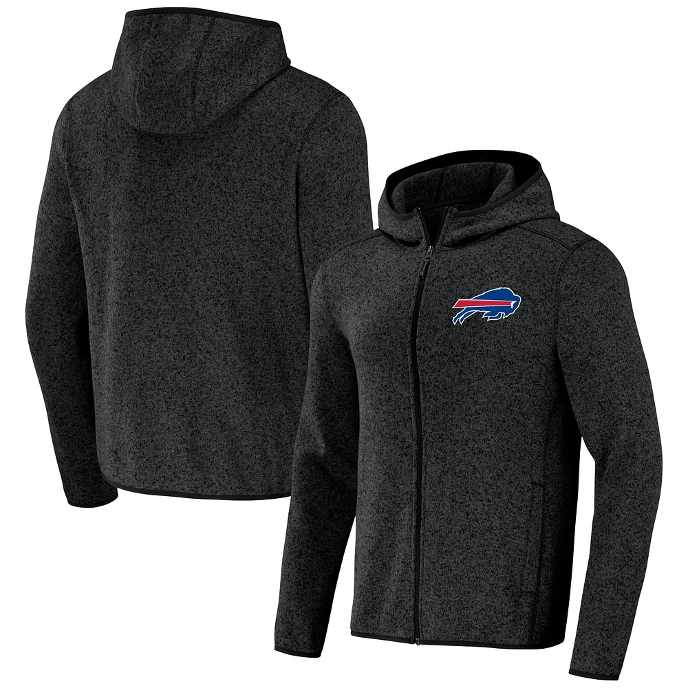 Men's NFL x Darius Rucker Collection by Fanatics Black Buffalo Bills Fleece Pullover Hoodie