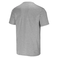 Men's NFL x Darius Rucker Collection by Fanatics Heathered Gray Buffalo Bills Henley T-Shirt