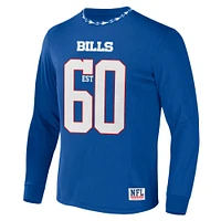 T-shirt à manches longues NFL x Staple Royal Buffalo Bills Core Team pour hommes