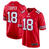 Maillot de match alternatif Nike Amari Cooper rouge des Buffalo Bills pour homme