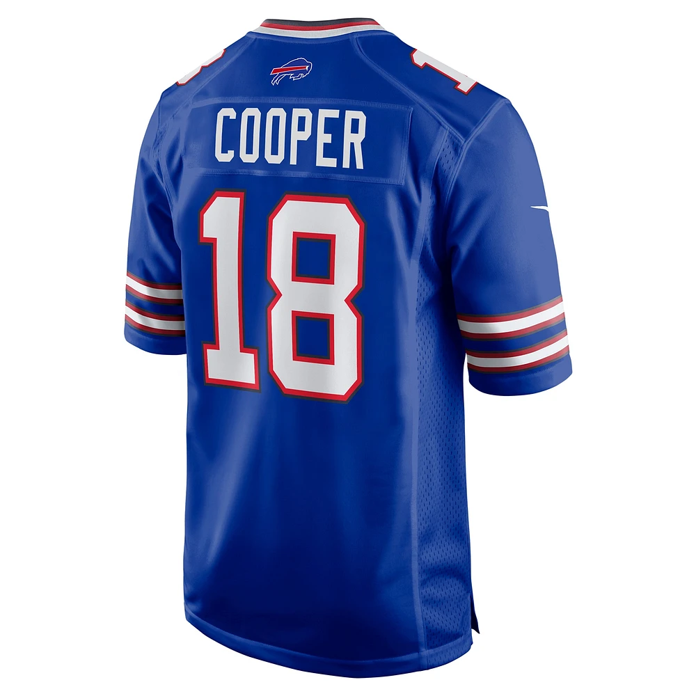 Maillot de match Nike Amari Cooper Royal Buffalo Bills pour homme