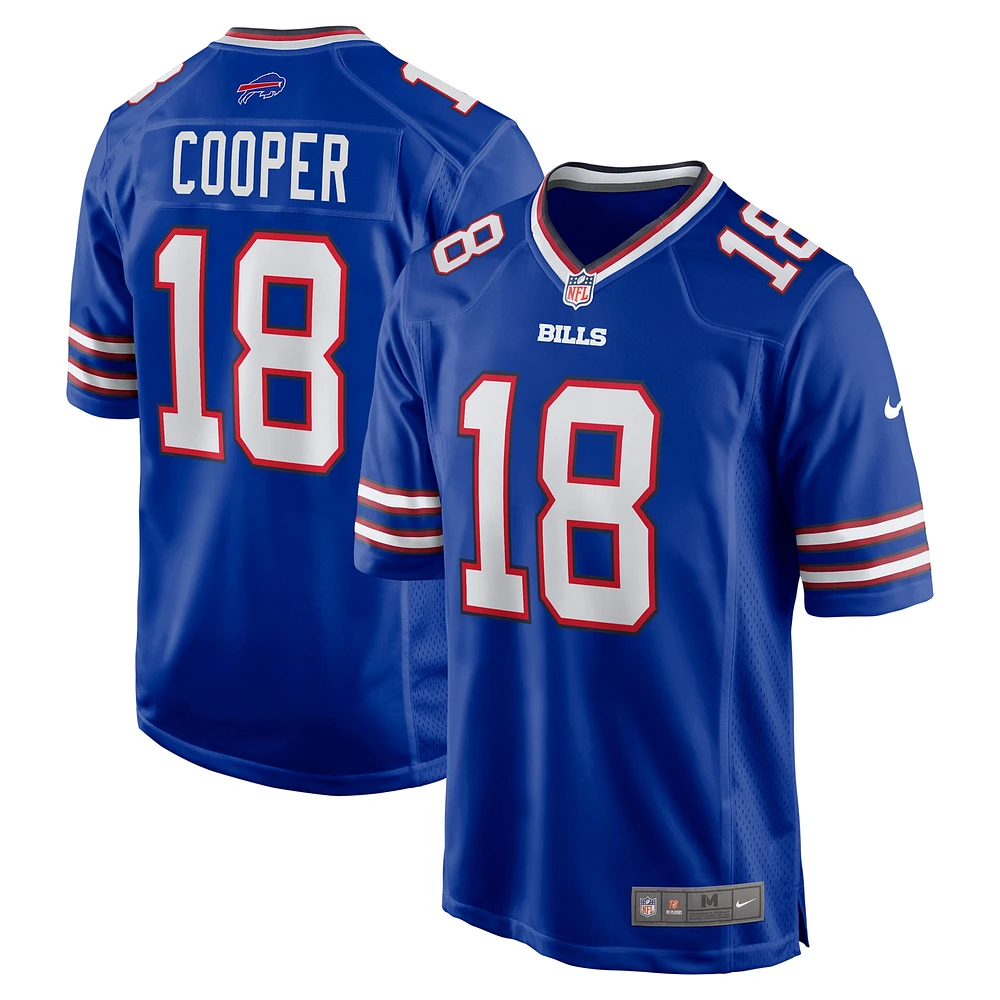 Maillot de match Nike Amari Cooper Royal Buffalo Bills pour homme