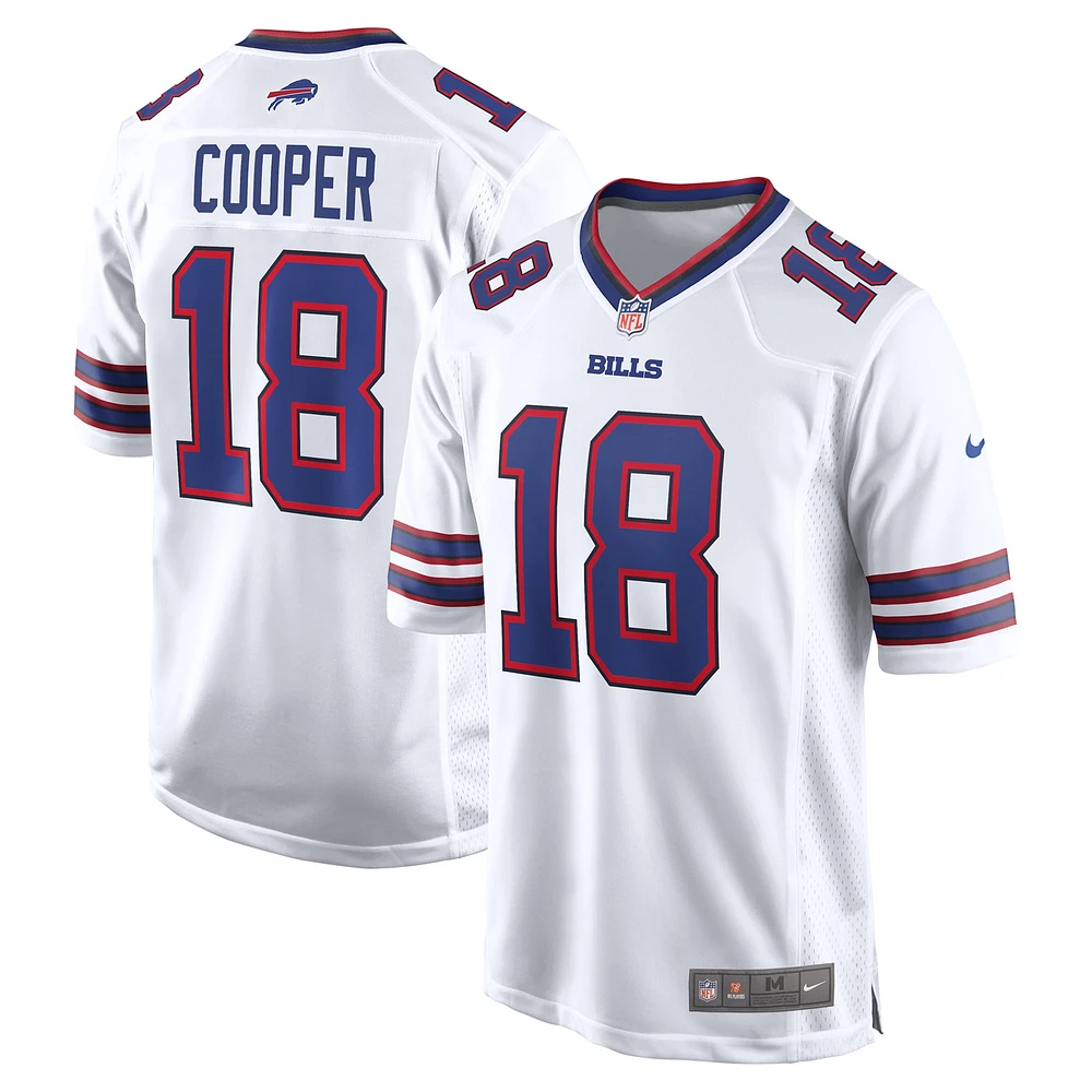 Maillot de match Nike Amari Cooper pour homme, blanc, Buffalo Bills