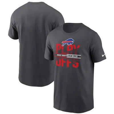 Buffalo Bills Nike 2022 NFL Playoffs Iconic T-Shirt - Anthracite