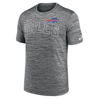 Men's Nike  Anthracite Buffalo Bills Velocity Arch Performance T-Shirt