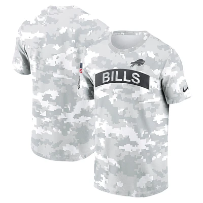 T-shirt Nike Arctic Camo Buffalo Bills 2024 Salute To Service Performance pour homme