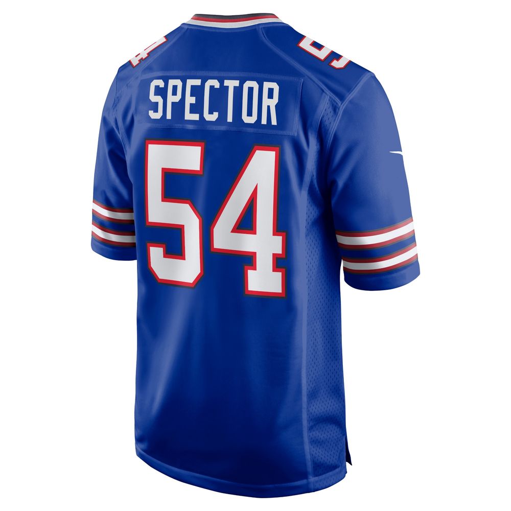 Men's Nike Baylon Spector Royal Buffalo Bills Game Jersey