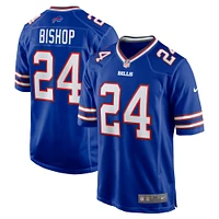 Men's Nike Cole Bishop  Royal Buffalo Bills Game Jersey