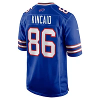 Maillot de match Nike Dalton Kincaid Royal Buffalo Bills pour homme