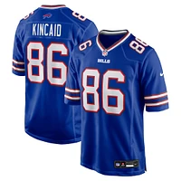 Maillot de match Nike Dalton Kincaid Royal Buffalo Bills pour homme