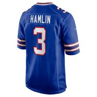 Men's Nike Damar Hamlin Royal Buffalo Bills Game Jersey