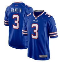 Men's Nike Damar Hamlin Royal Buffalo Bills Game Jersey