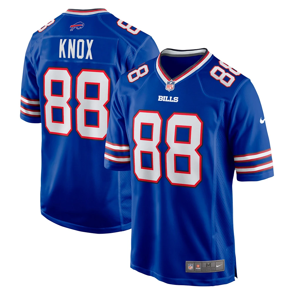 Maillot de match Nike Dawson Knox Royal Buffalo Bills pour hommes