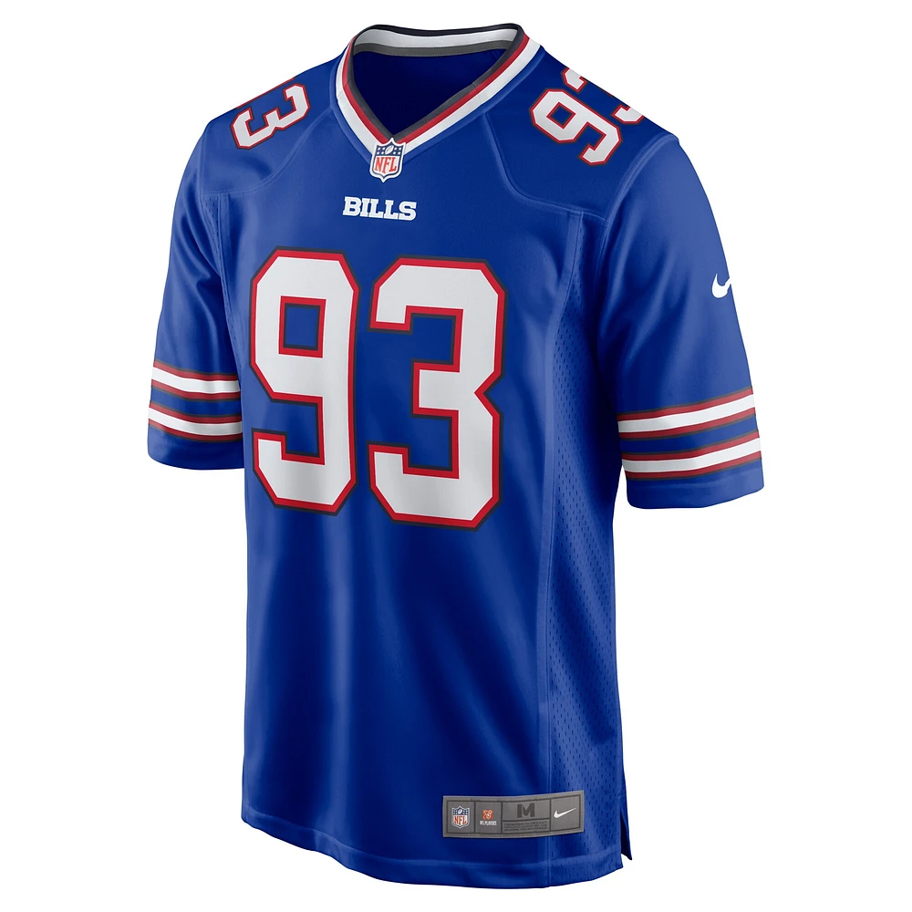 Maillot de match Nike DeShawn Williams Royal Buffalo Bills pour homme