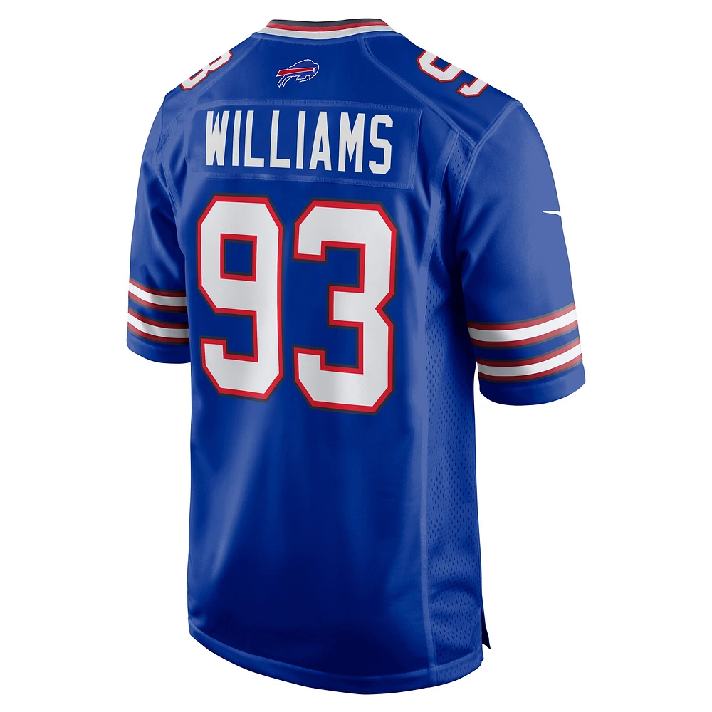 Maillot de match Nike DeShawn Williams Royal Buffalo Bills pour homme