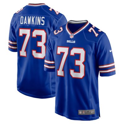 Men's Nike Dion Dawkins Royal Buffalo Bills Game Player Jersey