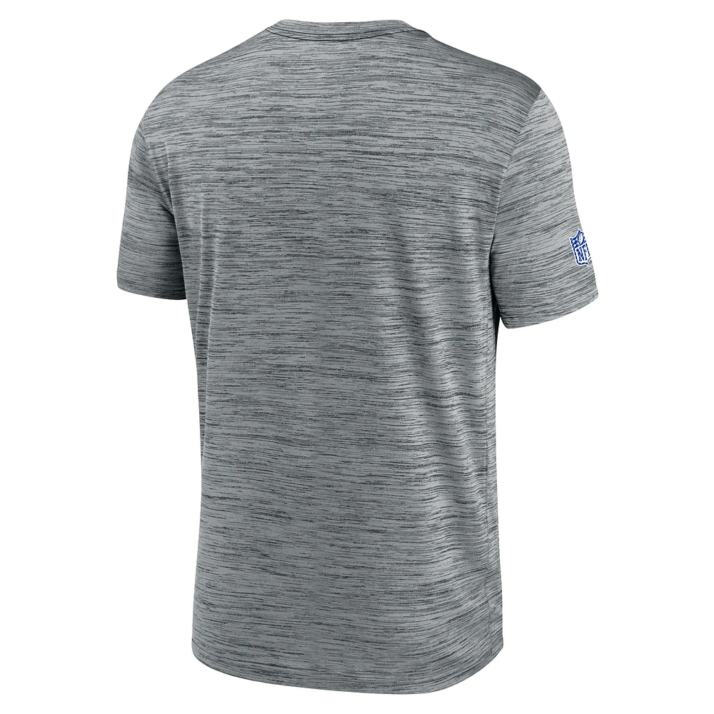 Men's Nike Gray Buffalo Bills 2024 Sideline Velocity Performance T-Shirt