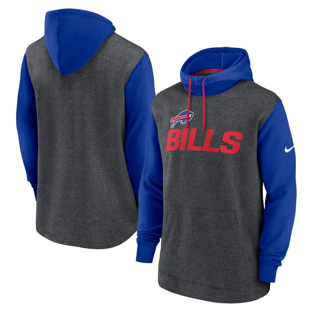 Men's Buffalo Bills '47 Royal Box Out Headline Pullover Hoodie