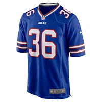 Men's Nike Herb Miller  Royal Buffalo Bills Game Jersey