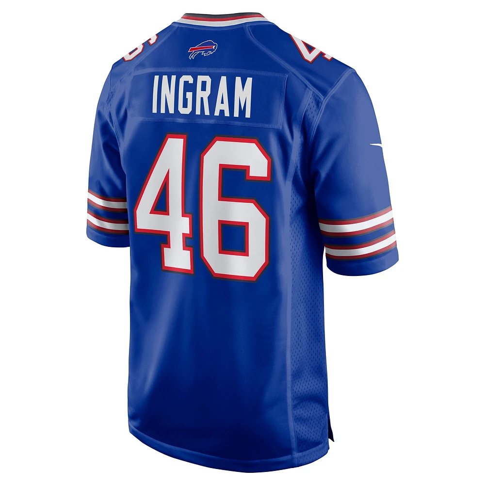 Men's Nike Ja'Marcus Ingram Royal Buffalo Bills Player Game Jersey