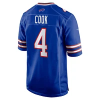 Maillot de joueur Nike James Cook Royal Buffalo Bills pour homme