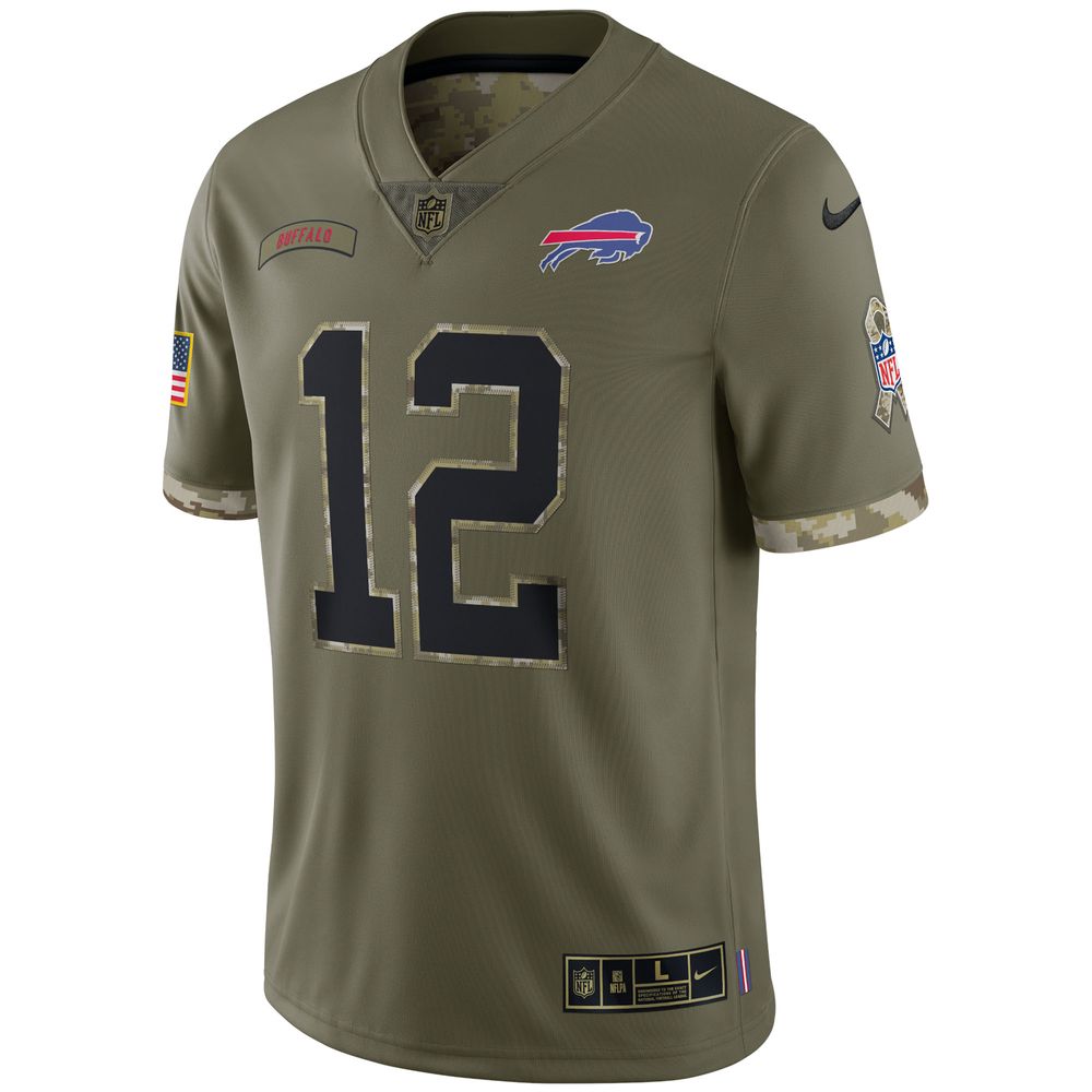 Nike, Shirts & Tops, Nike Buffalo Bills Camo Salute To Service Shirt  Youth Large