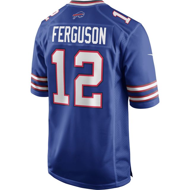 Maillot de joueur retraité Nike Joe Ferguson Royal Buffalo Bills Game pour homme