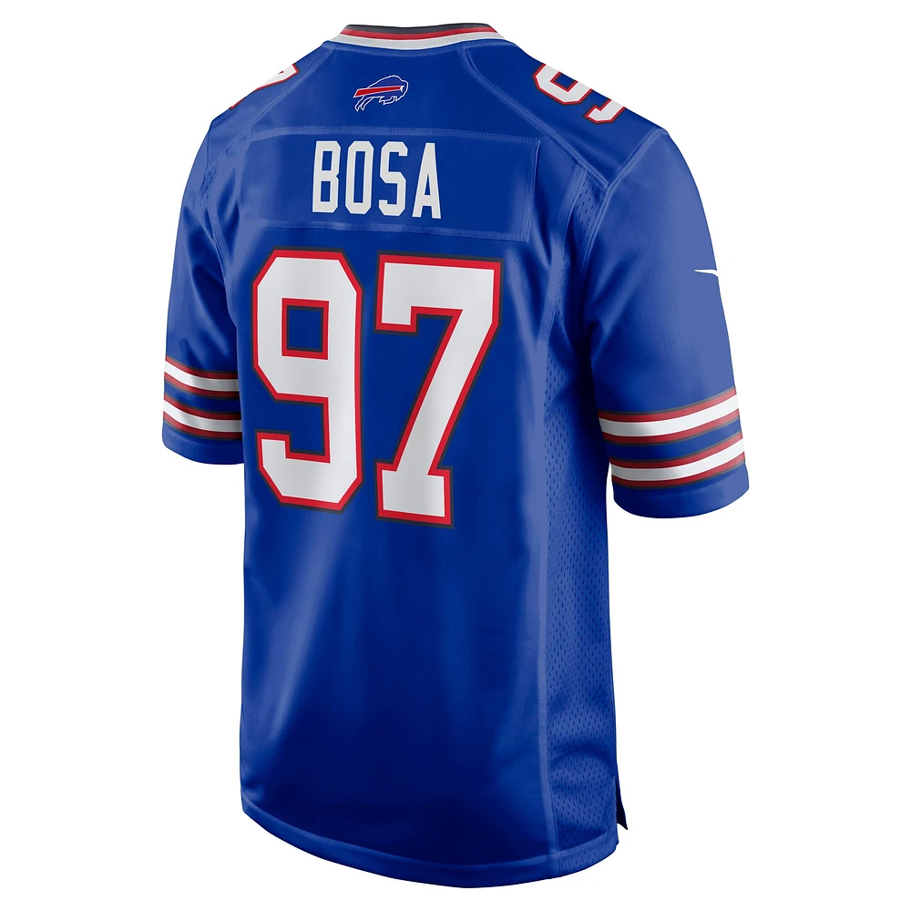Maillot de joueur Nike Joey Bosa Royal Buffalo Bills pour homme